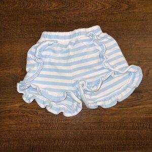 Stitchy Fish Ruffle Shorts – Baby Girls 24 Months
